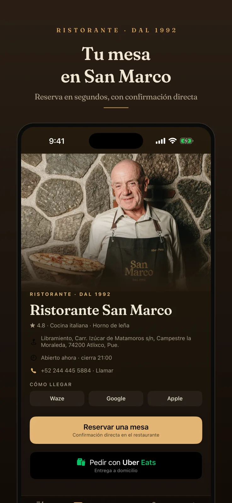 Reservas de San Marco
