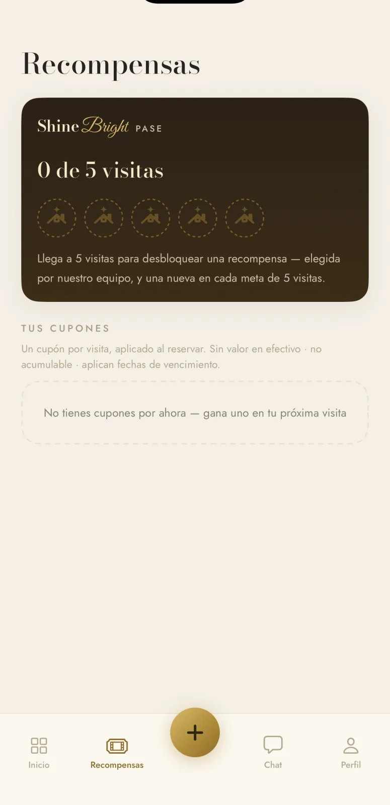 Pase de lealtad y cupones
